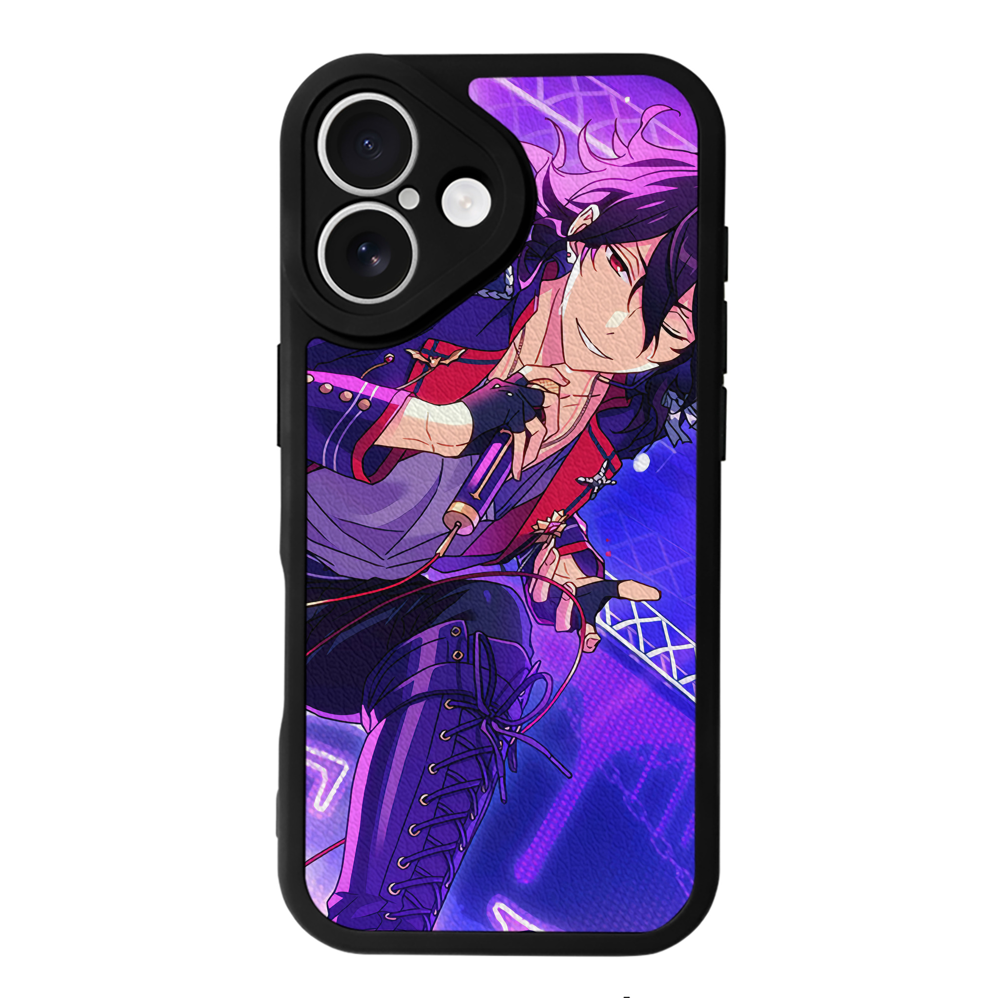 （画像用） あんさんぶるスターズ! Ensemble Stars 【iPhone 16シリーズ対応】シリコンスマホケース（レザー調） 材質：シリコン